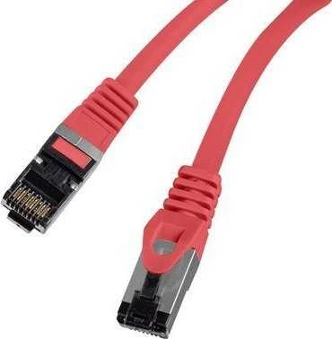 PATCHCORD KAT.8.1 S/FTP LSZH CU 1.5M Raudonas FLUKE PASSED LANBERG