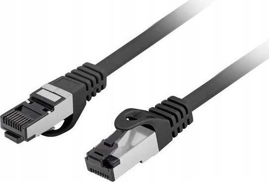 PATCHCORD KAT.8.1 S/FTP LSZH CU 1M JUODA FLUKE PASSED LANBERG