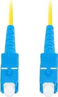 LANBERG šviesolaidinis laidas SM SC/UPC-SC/UPC simplex 2m LSZH g657a1 3.0mm geltonas