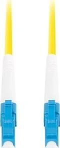 LANBERG šviesolaidinis laidas SM LC/UPC-LC/UPC simplex 1m LSZH g657a1 3.0mm geltonas