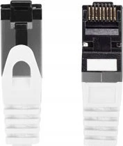 PATCHCORD KAT.8.1 S/FTP LSZH CU 0.5M Baltas FLUKE PASSED LANBERG
