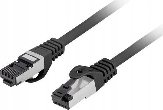 PATCHCORD KAT.8.1 S/FTP LSZH CU 3M JUODA FLUKE PASSED LANBERG