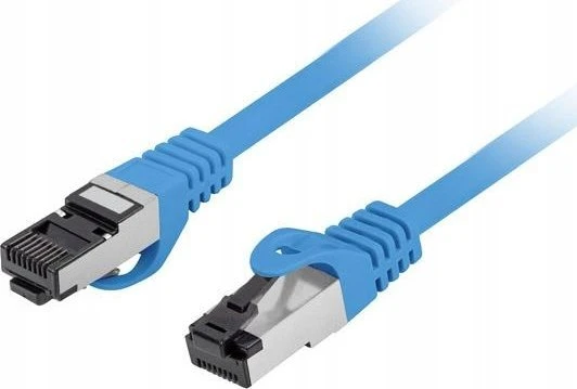 PATCHCORD KAT.8.1 S/FTP LSZH CU 3M Mėlynas FLUKE PASSED LANBERG