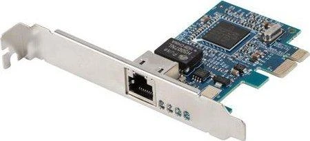 LANBERG PCE-1GB-001 tinklo plokštė PCI-Ex gigabito eternetas 1x RJ45
