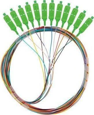 Lanberg Pigtail SM SC/APC Easy Strip 9/125 G657A1 12X2M daugiaspalvis