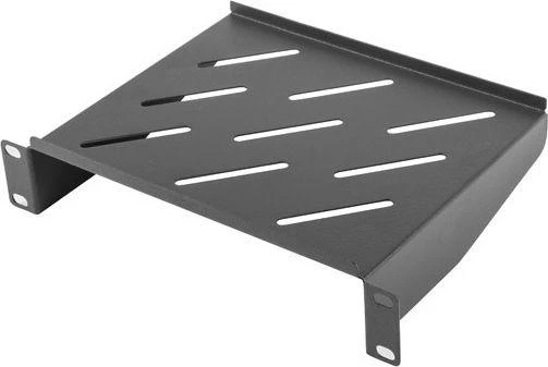 LANBERG AK-1012-B fiksuota lentyna 10 310mm 1U/254x180mm maks. apkrova iki 20kg juodas