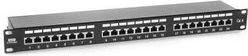 LANBERG PPU5-0024-B Patch Panel 24 port 0.5U cat. 5e juodas