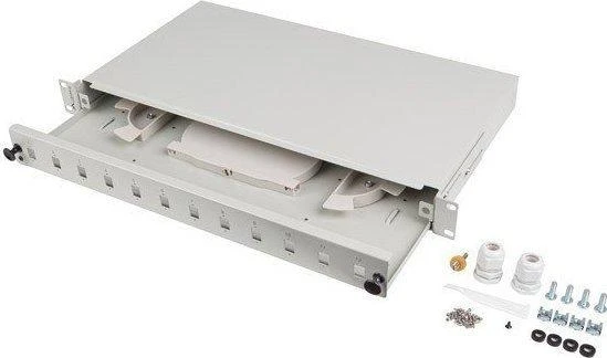 LANBERG šviesolaidinė komutacinė panelė 12XSCSX/12XLCDX Rack 19inch