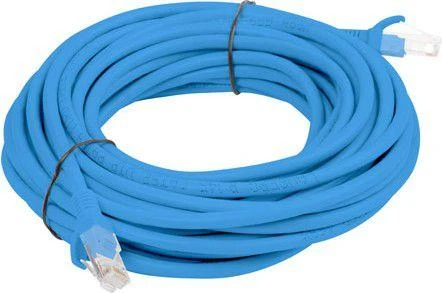 LANBERG PCU5-10CC-1000-B Patchcord RJ45 kat. 5e UTP 10m mėlyna