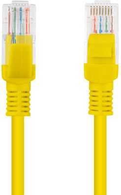 LANBERG PCU5-10CC-1500-Y Lanberg Patchcord RJ45 kat. 5e UTP 15m geltona