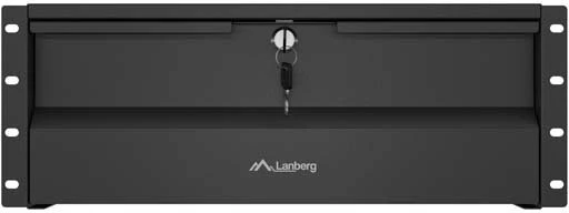 Lanberg stalčius 19" spintoms 4U 360 mm juodas