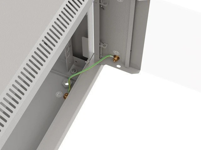 Lanberg prie sienos montuojama rack spintelė 19" 4U 540x350 su stiklinėmis durelėmis