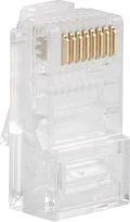 LANBERG PLU-5020 kištukas RJ-45 UTP CAT5E 8P8C 20PCS