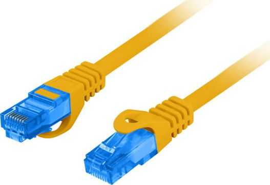 LANBERG patchcord cat.6A FTP LSZH CCA 3m oranžinis