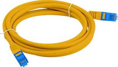 LANBERG patchcord cat.6A FTP LSZH CCA 3m oranžinis