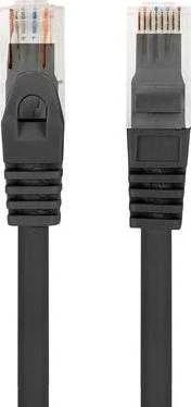 LANBERG Patchcord kat.6 UTP LSZH CU 2m juodas Fluke praėjo