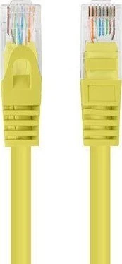 Lanberg 10-Pack Patchcord kat.6 UTP 2m geltona Fluke Passed