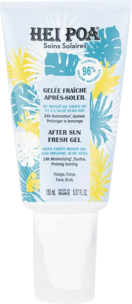 Hei Poa After Sun 24-Hour Moisturizing After-Sun Gel, 150 ml