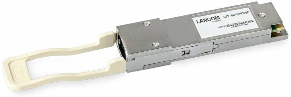 Šakotuvas Modulis SFP LANCOM Systems LANCOM SFP-SR-MPO100 tinklo relės modulis Šviesolaidis 100000 Mbit/s QSFP28 850 nm