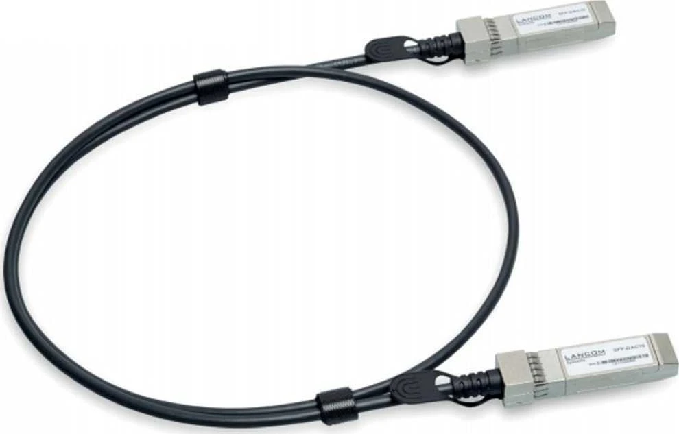 Šakotuvas LANCOM Systems Lancom Systems SFP-DAC10 kabelis optyczny 1 m Juodas