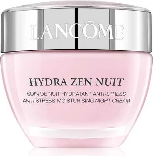 Lancome Hydra Zen Nuit Anti-Stress Moisturising Night Kreminis naktinis veido kremas, 50 ml