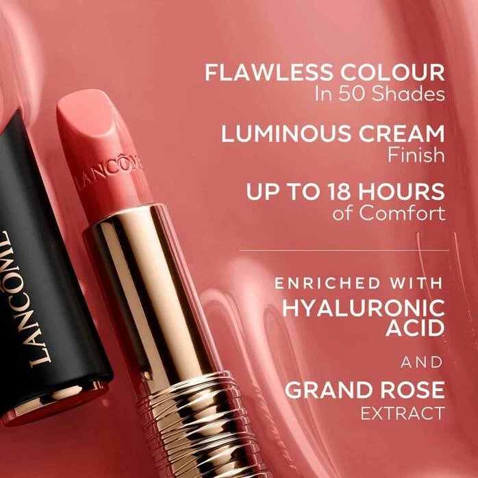 Lancome Kreminiai lūpų dažai L´Absolu Rouge (Shade: 66-Orange-Confite) 3,4 g