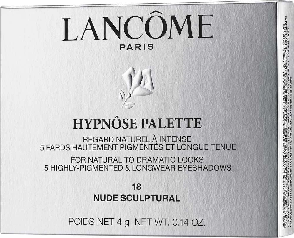 Lancôme Hypnôse Palette 5 Couleurs Akių šešėliai Palette 4 g, 18 Nude Sculpturale
