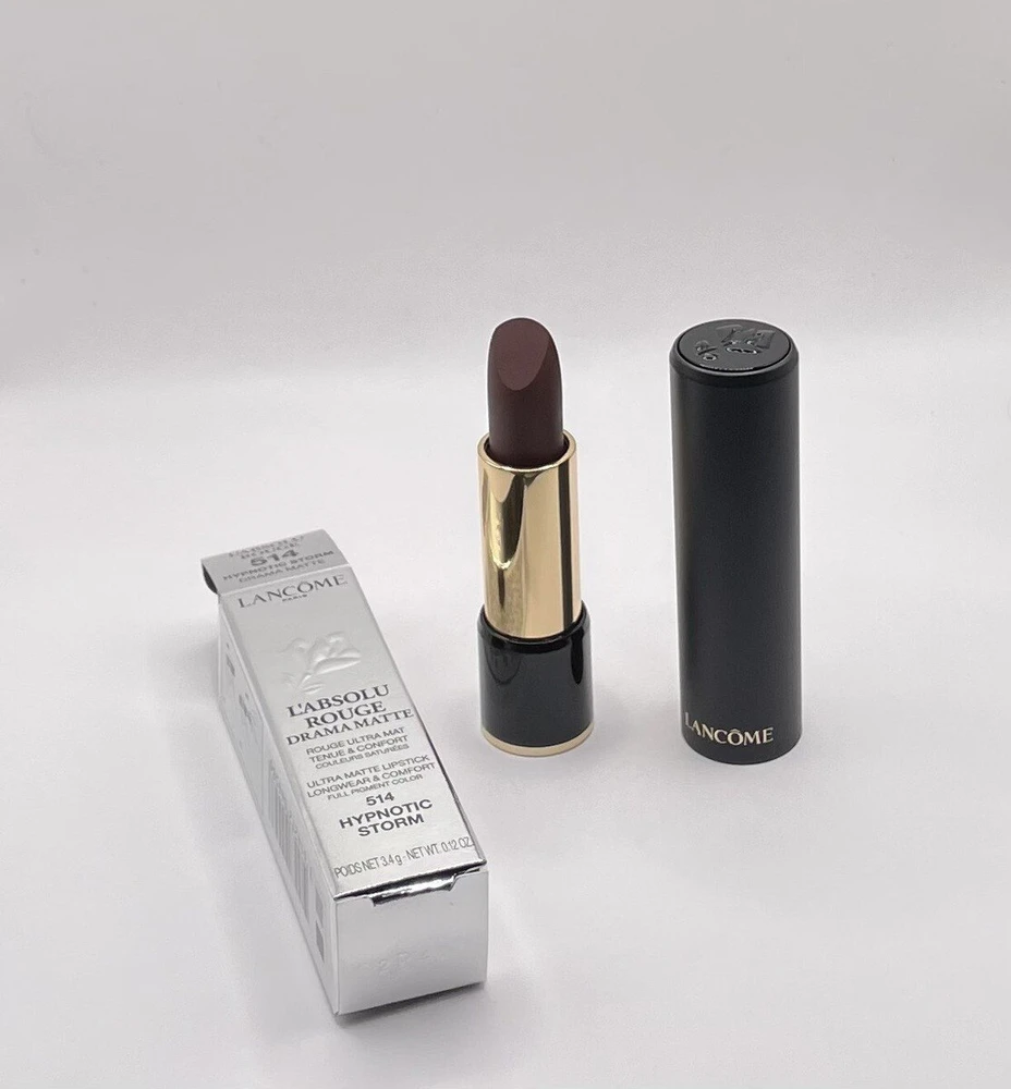 Lancome L'Absolu Rouge Drama Matte Matte Kreminis lūpų dažai 514 Hypnotic Storm 3.4 g