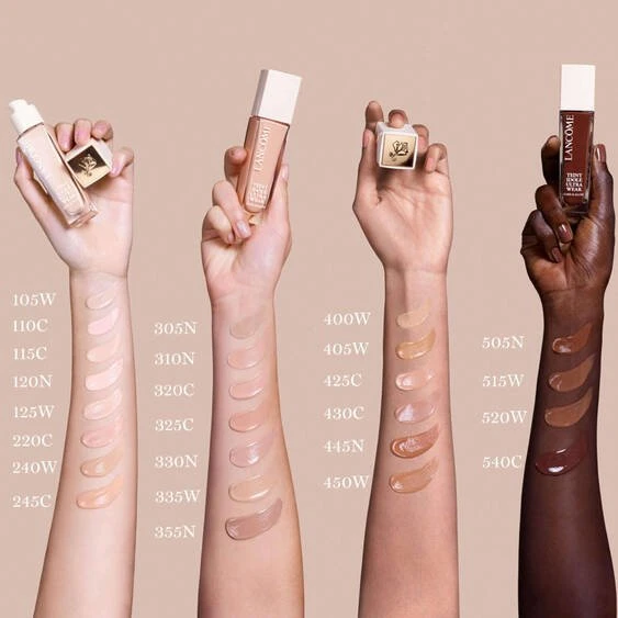 Lancome Teint Idole Ultra Wear Care & Glow skystas makiažo pagrindas, vidutinio padengimo, 540C, 30 ml