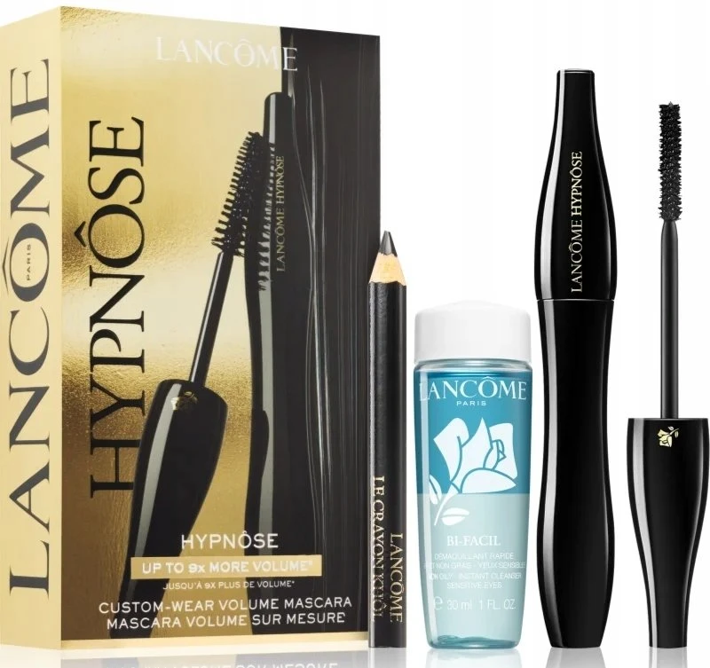 Lancome Set (Hypnose mascara 001 + Bifacil eye 30ML + Crayon khol mini 027)