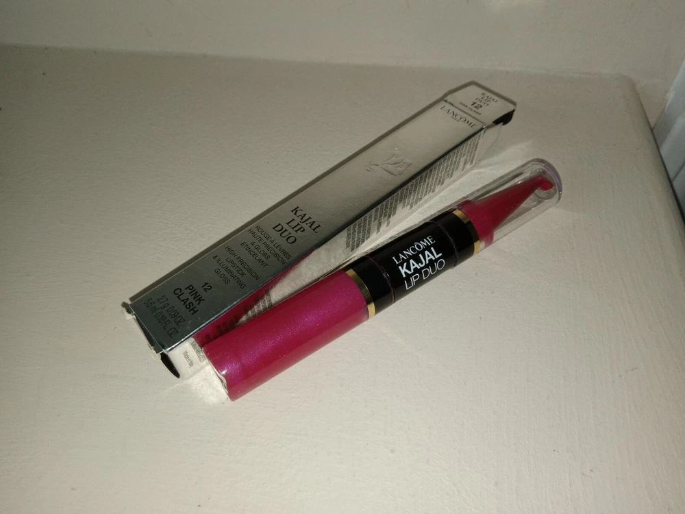 Set Duo Lancome Lip Kajal Duo Kreminis Lipstick & Lūpų blizgis 12 0438635818774 2.7 g