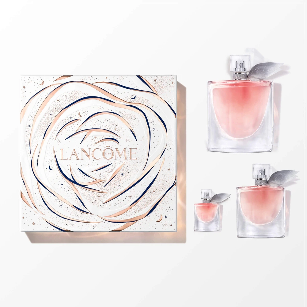 Lancome Rinkinys Lancôme La Vie Est Belle dla kobiet: woda perfumowana EDP, 15 ml + brodawki, 100 ml