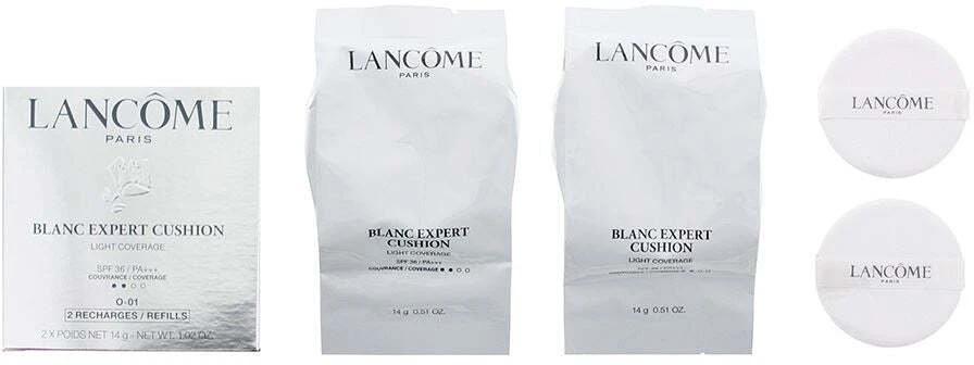 „Lancome Blanc Expert Light Coverage“ kompaktiško makiažo pagrindo rinkinys „Duo“, SPF 36, 14 g