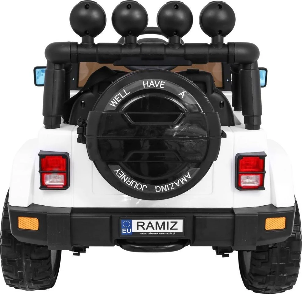 Ramiz Elektromobilis Full Time 4WD 4x4, Baltas