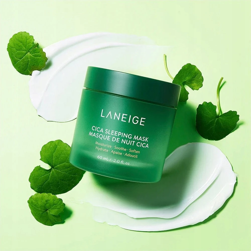 Laneige Care Cica Sleeping Mask naktinė veido kaukė, 60 ml