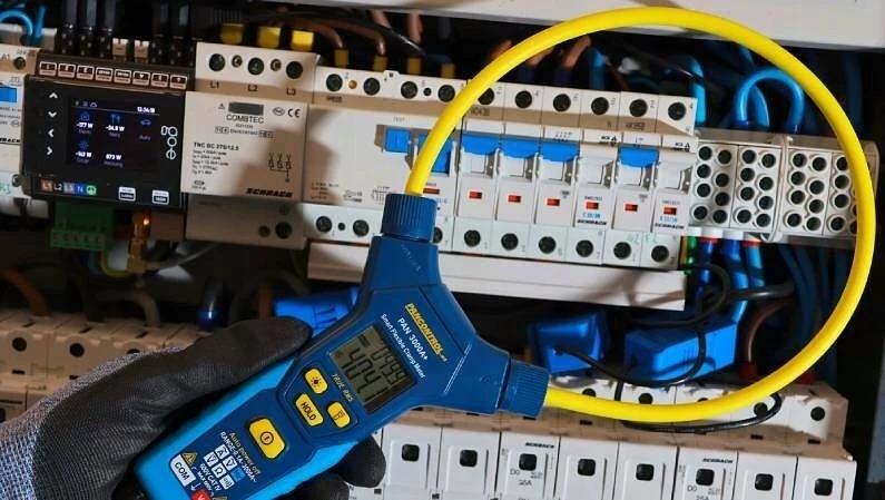Lange Łukaszuk Lanksčios srovės matavimo replės 3000A AC True RMS, atidarymas = 160 mm (PAN3000A+)
