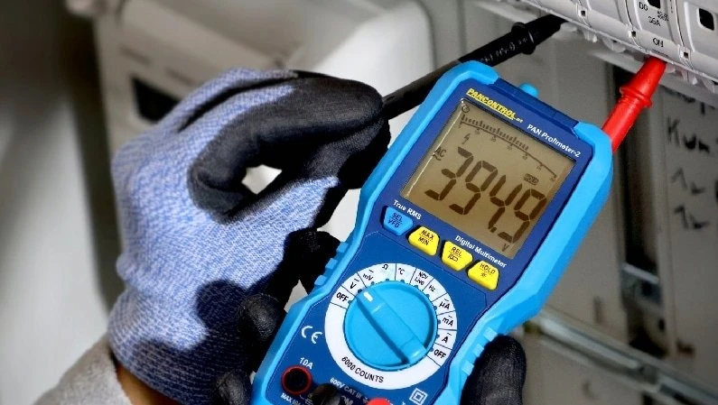 Lange Łukaszuk Skaitmeninis multimetras CAT III 600V True RMS