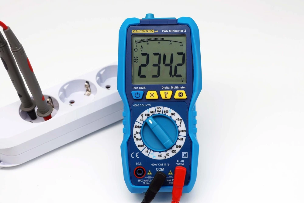 Lange Łukaszuk Skaitmeninis multimetras CAT III 600V True RMS