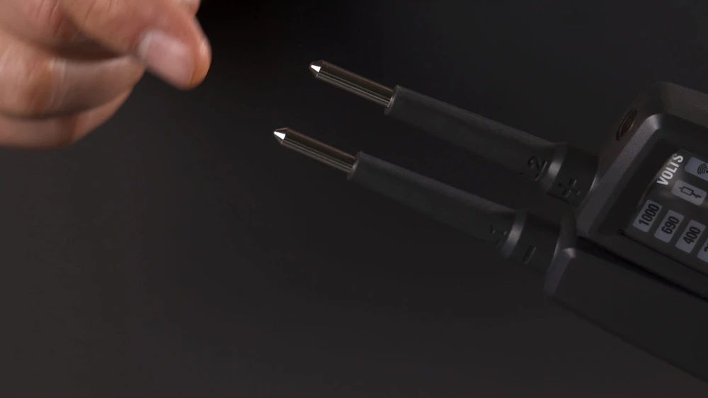 Lange Łukaszuk Įtampos / tęstinumo testeris LED + LCD su TÜV GS! (PANMV-1000AD)