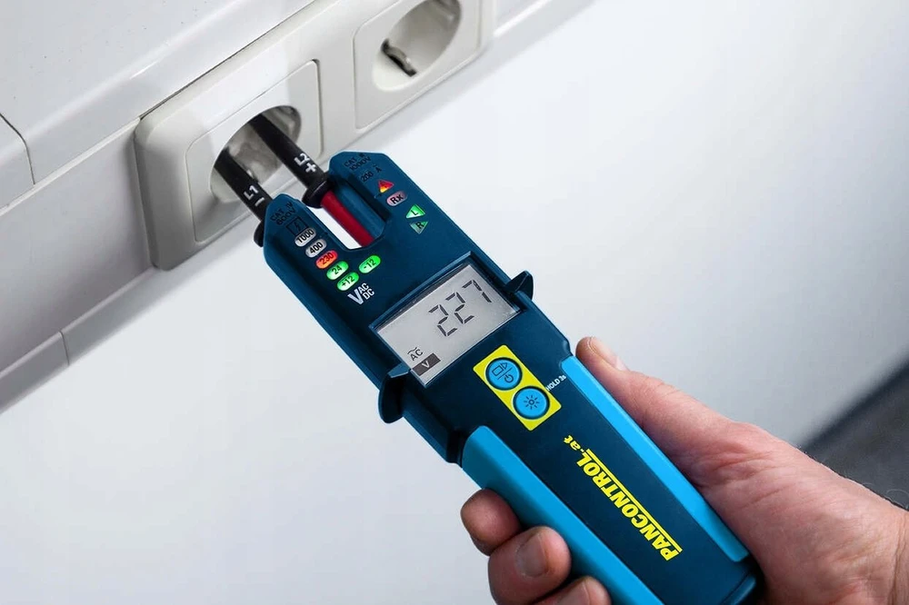 Lange Łukaszuk LED srovės / įtampos testeris + LCD 200A AC/DC (PANALLROUNDER200AD)