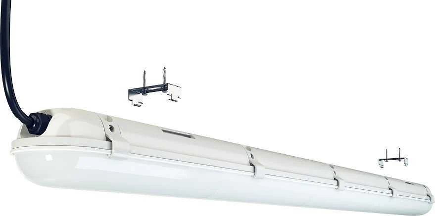 LangeLight hermetiškas šviestuvas 38W 4000K 4200lm L1200 mm IP65 230V polikarbonatas
