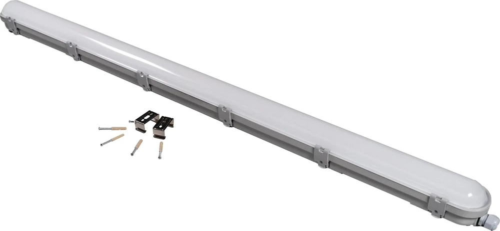 LangeLight hermetiškas šviestuvas 58W 4000K 6840lm L1200 mm IP65 230V polikarbonatas