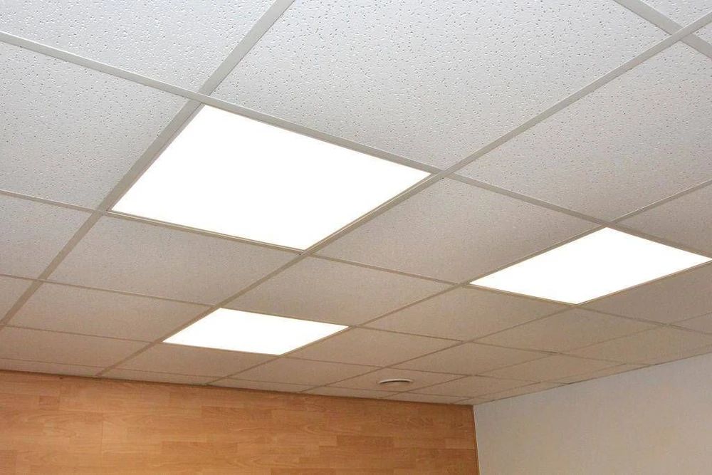 Langelight 38W LED įleidžiama panelė OFFICELIGHT, balta, 4000K, 60x60cm