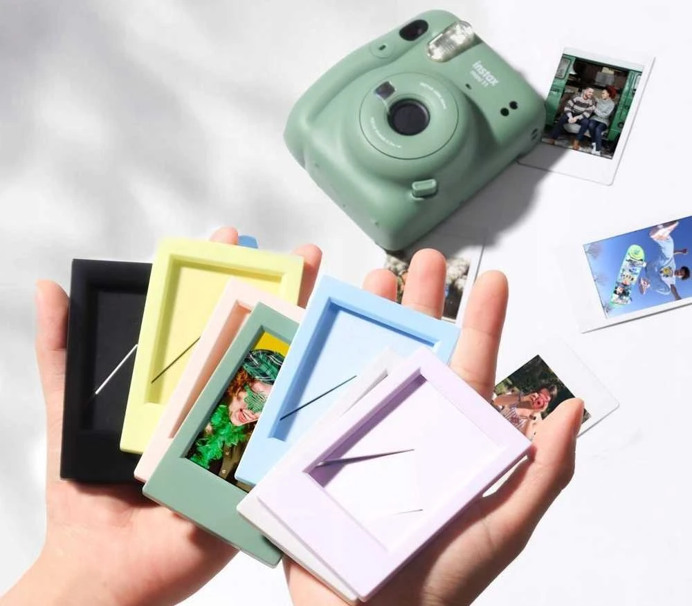Nuotraukų rėmelis Langelis LoveInstant Foto rėmelis Fujifilm Instax mini 7 8 9 11 90 / Kodak / Fujifilm / Pilkas