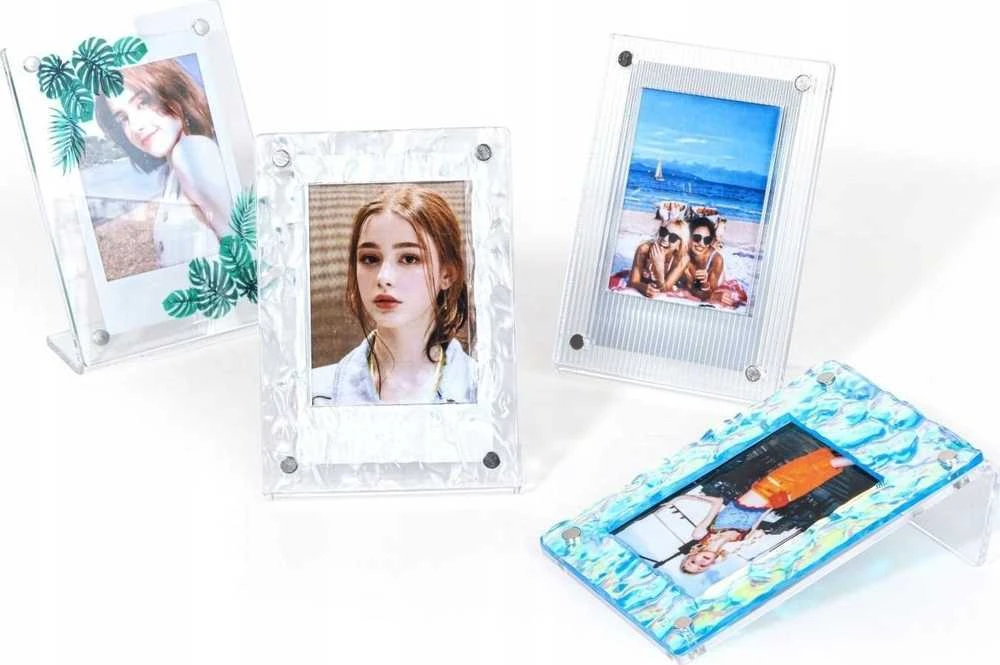 LoveInstant Frame Statomas nuotraukų rėmelis Fuji Fujifilm Instax Mini / Zink / žalia lapai