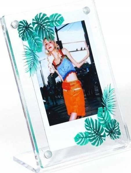 LoveInstant Frame Statomas nuotraukų rėmelis Fuji Fujifilm Instax Mini / Zink / žalia lapai
