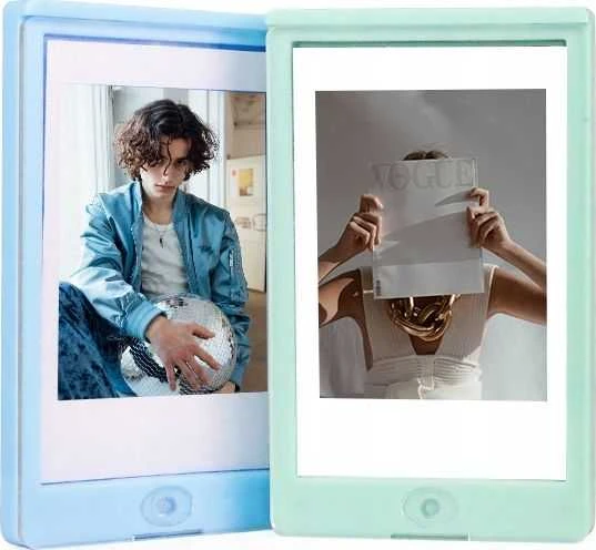 Loveinstant Magnetinis šaldytuvo rėmas Fuji Instax Mini 11 / Žalias