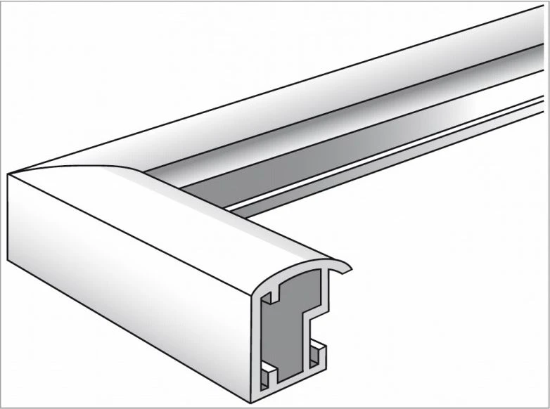 Nuotraukų rėmelis Walther Trendstyle sidabrinė 20x30 derva KP030S