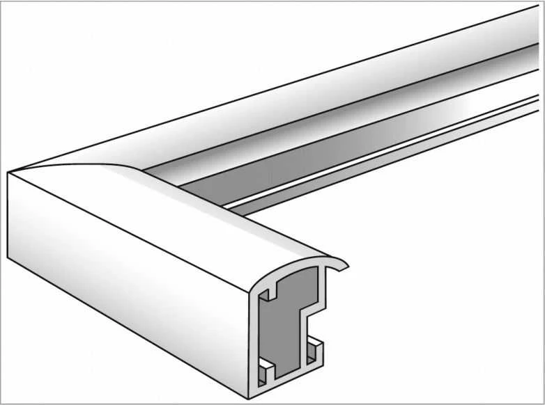 Nuotraukų rėmelis Walther Trendstyle auksinis 20x30 derva KP030G