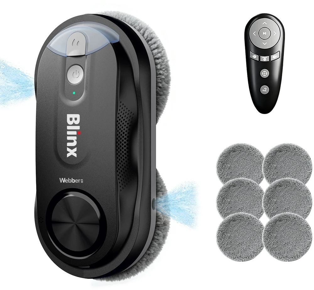 Langų valymo robotas Webber Szyb okien luster myjka automatinė 3200PA WM-180 (05WM180)